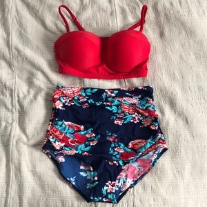 Retro Vintage XL Swimsuit